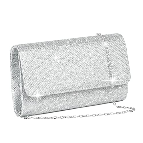 OSDUE Glitter Envelope Clutch: Elegant Sequins Ladies Evening Bag