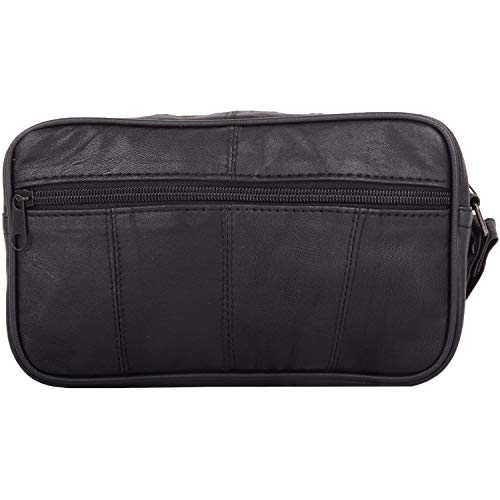 Soft Nappa Leather Travel Bag with Handle
