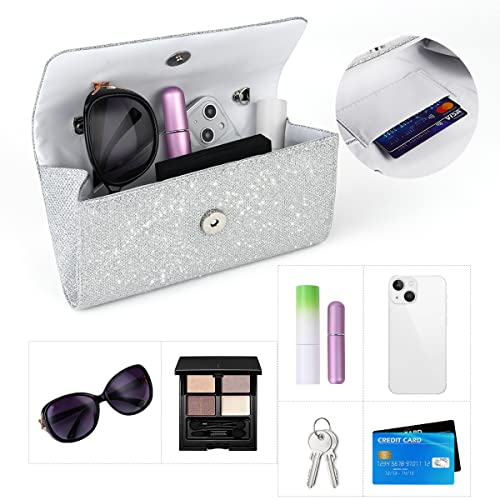 OSDUE Glitter Envelope Clutch: Elegant Sequins Ladies Evening Bag