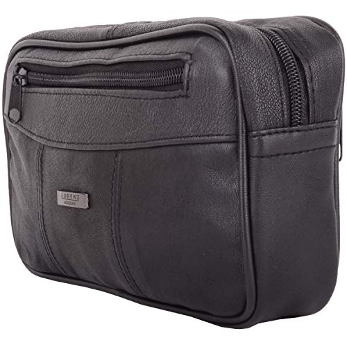 Soft Nappa Leather Travel Bag with Handle