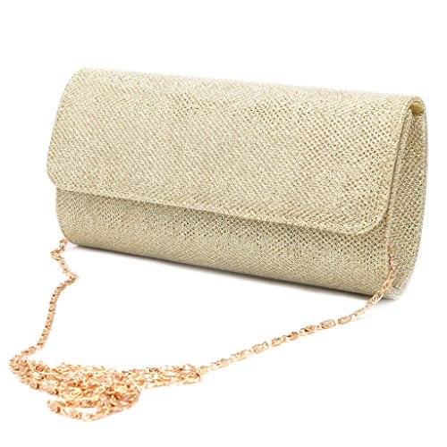WOWOWO Women's Designer Evening Clutch Handbag for Events