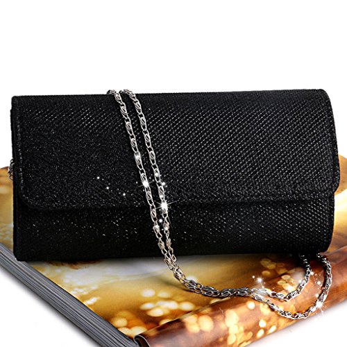 WOWOWO Women's Designer Evening Clutch Handbag for Events