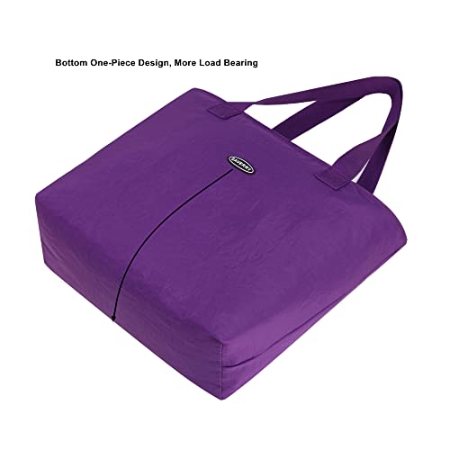 SAVERRY Large Designer Foldable Nylon Tote Bag