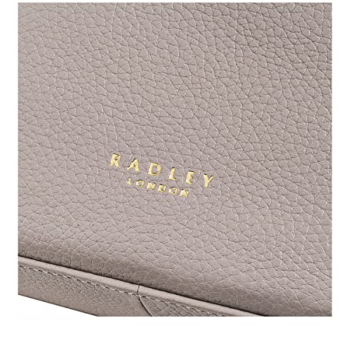 RADLEY London Espresso Grey Grained Leather Shoulder Handbag