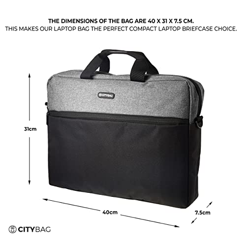 Expandable Laptop Case Bag for Men/Women, Sleek & Durable