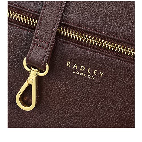 RADLEY London Caramel Brown Grained Leather Shoulder Handbag