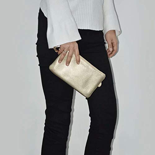 Befen Small Genuine Leather Clutch for Women