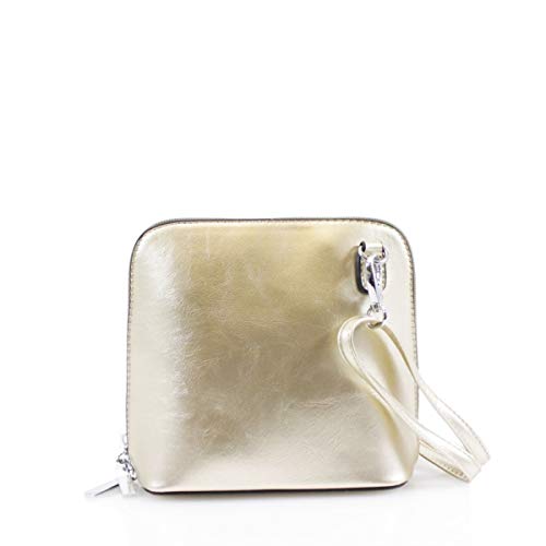 Designer Gold Crossbody Handbag for Women