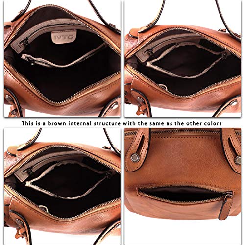 Designer Vintage Style Genuine Leather Handbags for Ladies