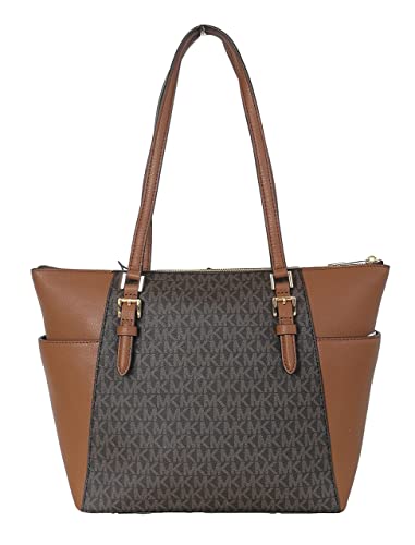 Michael Kors Large Top Zip Tote - Brown