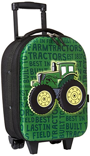 Green John Deere Boy's Designer Roller Bag One Size