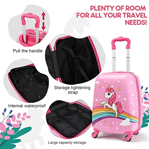 Unicorn Kids Luggage Set for Stylish Travel