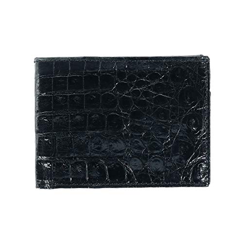 Trafalgar Crocodile Bi-Fold Designer Wallet