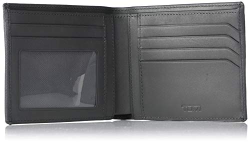 Men's Grey Textured TUMI Nassau Double Billfold Wallet