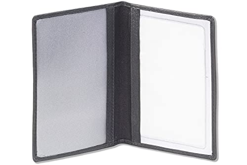 Rimbaldi® Black Leather Passport Case for DE/EU