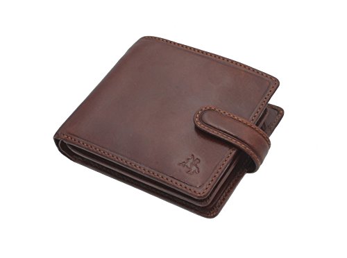 VISCONTI Tuscany Collection Arezzo Leather RFID Wallet Tan