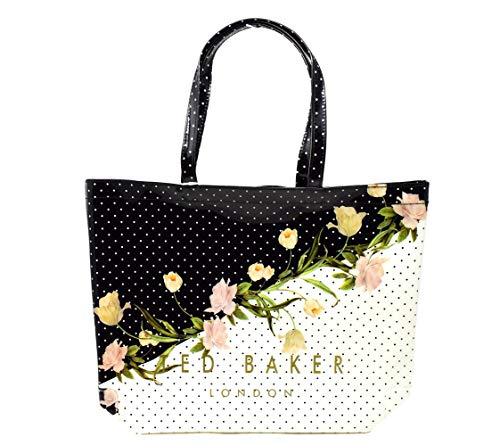 Ted Baker Elderflower Caitcon Black Shopper - Large