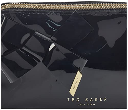 Ted Baker Damen Nicco Vinyl Kulturbeutel mit Schleife