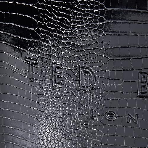 Ted Baker Women's Croccon Icon bag, Black, One Size UK