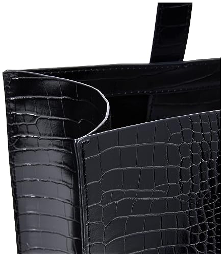 Ted Baker Women's Croccon Icon bag, Black, One Size UK