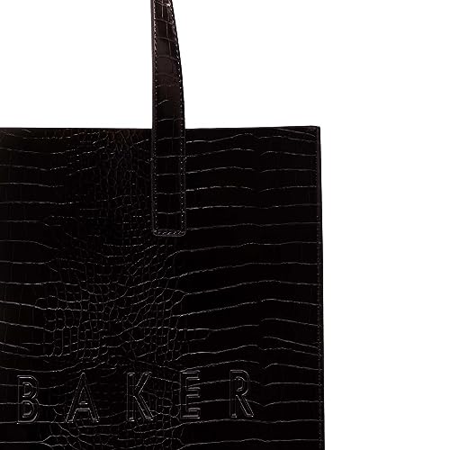 Ted Baker Women's Croccon Icon bag, Black, One Size UK