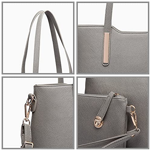 Miss Lulu Faux Leather Shoulder Bag Purse Tote