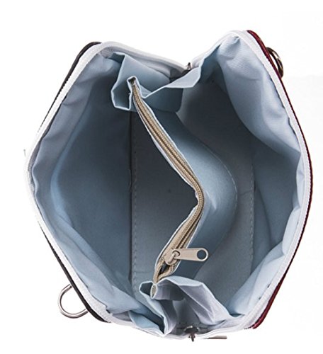 LeahWard® White Leather Cross Body Shoulder Bag