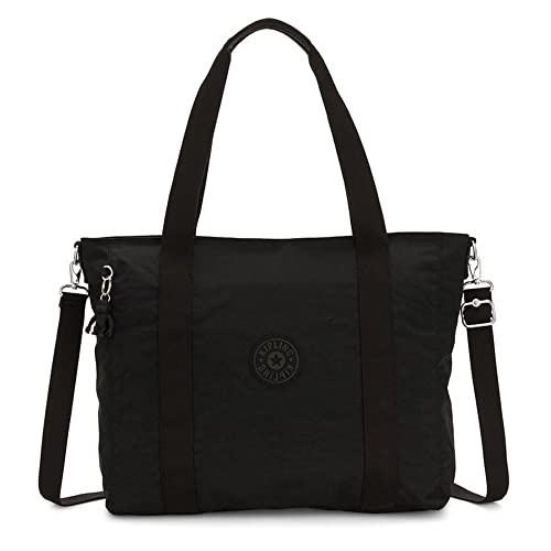 Kipling ASSENI Large Black Tote Bag 20L