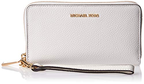 Michael Kors Smartphone Wallet Wristlet - White Optic