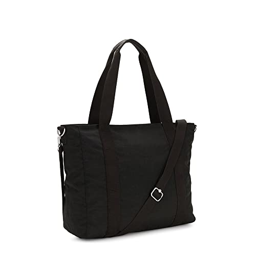 Kipling ASSENI Large Black Tote Bag 20L