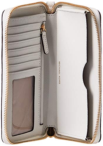 Michael Kors Smartphone Wallet Wristlet - White Optic