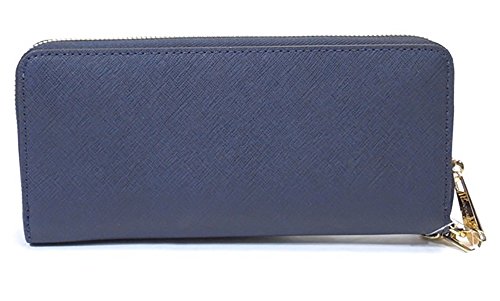 Navy Michael Kors Jet Set Travel Wallet