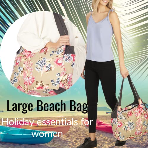 Beige Veroli Designer Handbag
