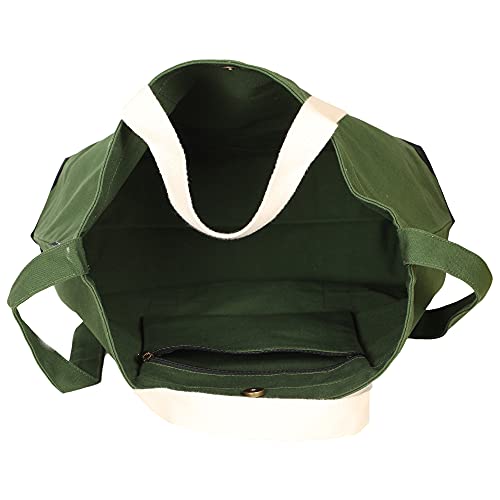 Large Canvas Tote Bag for Shopping & Beach