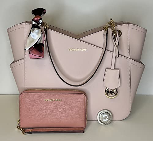 MICHAEL KORS Jet Set Travel Shoulder Tote + Phone Wallet