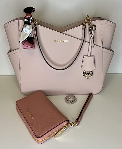 MICHAEL KORS Jet Set Travel Shoulder Tote + Phone Wallet