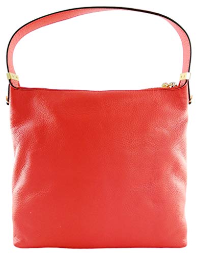 Michael Kors Watermelon Leather Crossbody Purse Medium Size