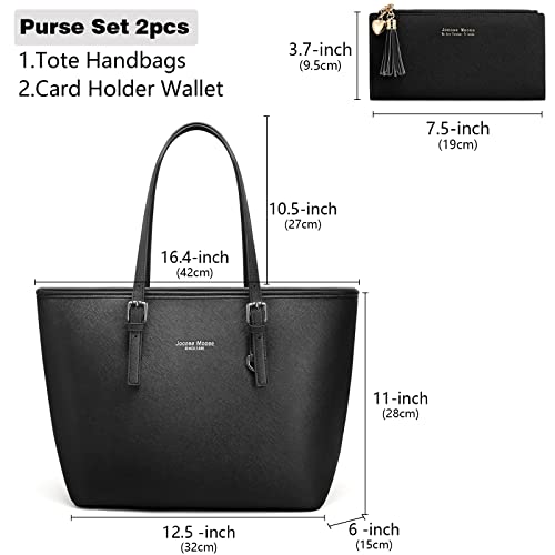 Jocose Moose Womens Laptop Tote: Large Designer Bag