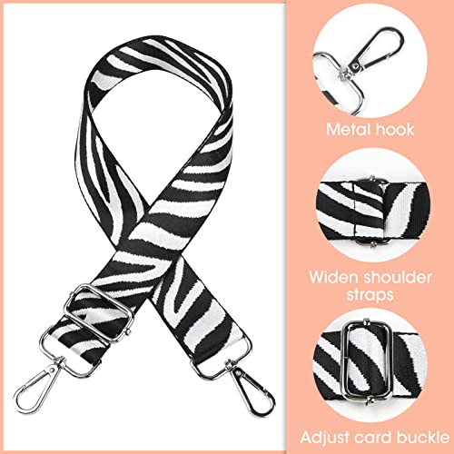 Zebra Print Handbag Strap, Wide Adjustable Shoulder - Women's Ideal