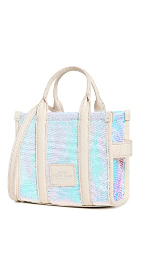 Marc Jacobs Women's The Mini Tote, Iridescent, Clear, One Size