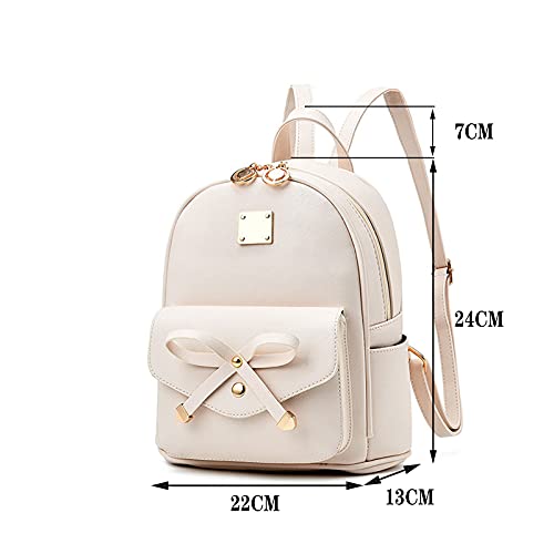 Beige NC Women's Designer Backpack 23x15x26cm