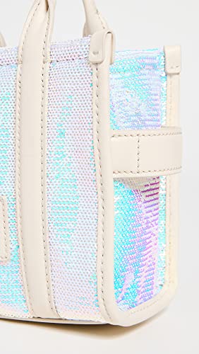 Marc Jacobs Women's The Mini Tote, Iridescent, Clear, One Size