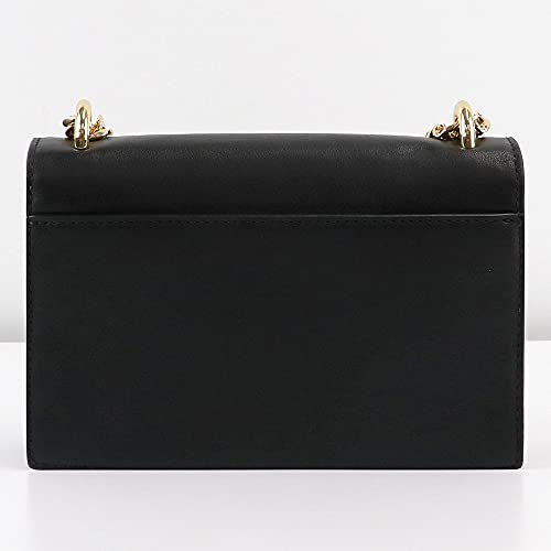 Marc Jacobs Small Damen Leather Crossbody Black/Gold Hardware