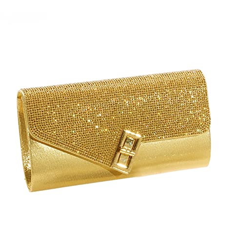 VOMONO Glitter Envelope Clutch Handbag for Party Wedding