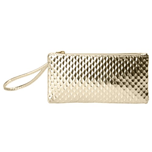 Elegant Leather Envelope Clutch for Evening Events