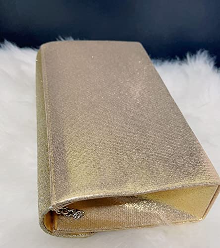 LeahWard Women's Gold Wedding Clutch for Bridal Prom