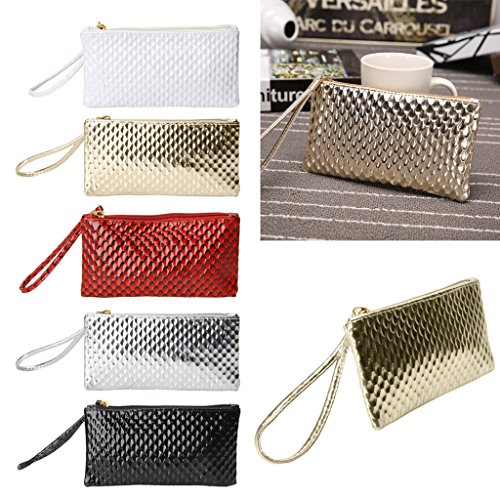 Elegant Leather Envelope Clutch for Evening Events