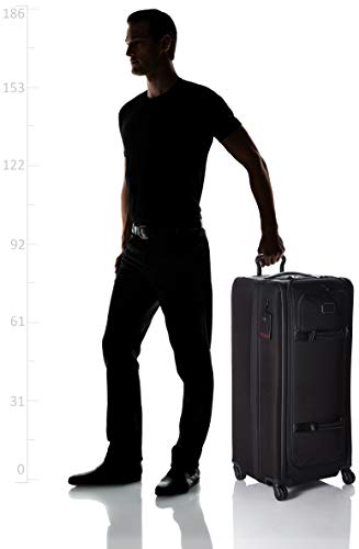 TUMI Alpha 3 Tall Duffel Suitcase - Black