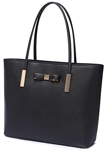 Elegant Black Shoulder Bag by Vanessa & Melissa