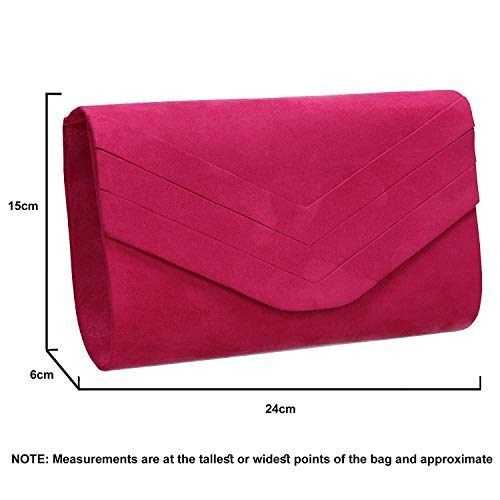 Fioeyr Envelop Style Designer Clutch Handbag for Events